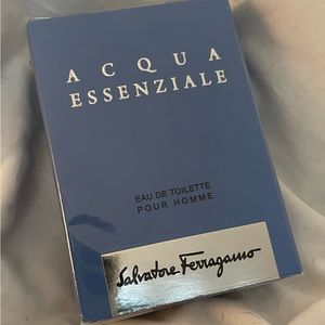 NIB Salvatore Ferragamo Acqua Essenziale Eau de toilet cologne for men.